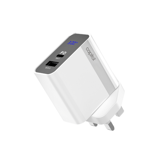 Dual USB-A & USB-C Charger (C2912)