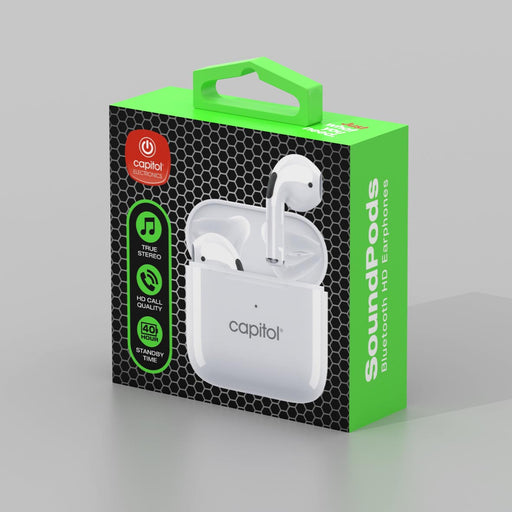 Bluetooth Earphones Soundpod - C2837 in packaging