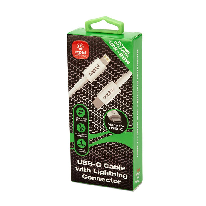 USB-C to Lightning Cable - 1 metre 