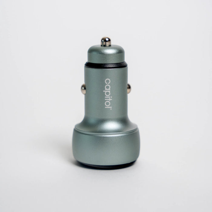 Dual USB-A & USB-C Car Charger (C2677)